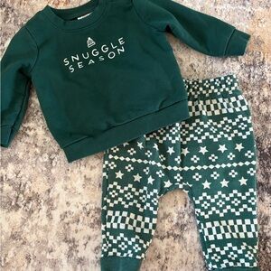 Cat & Jack Green Baby Top